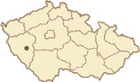 Mapa ČR - poloha obce Dolní Lukavice
