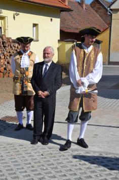 Slavnost otevření obecního úřadu v Dolní Lukavici