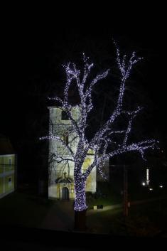 Vítání adventu - Rozsvícení stromu 26. 11. 2011